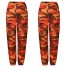 Damen-Camouflagehose J2825 orange