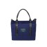 Damen-Canvas-Handtasche M1033 dunkelblau