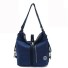 Damen-Canvas-Handtasche M1047 dunkelblau