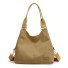 Damen-Canvas-Handtasche M1082 khaki