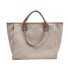 Damen-Canvas-Handtasche M1123 khaki