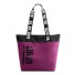 Damen-Canvas-Tasche M1353 dunkelviolett