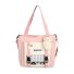 Damen-Canvas-Tasche M1470 rosa