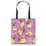 Damen-Canvas-Tasche mit Hundemuster M1250 2