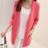 Damen-Cardigan mit Taschen A2944 hellrot