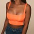 Damen-Crop-Top A165 orange