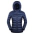 Damen-Daunenjacke J3255 dunkelblau