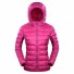 Damen-Daunenjacke J3255 dunkelrosa