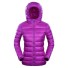 Damen-Daunenjacke J3255 violett