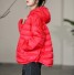 Damen-Daunenjacke P2469 rot