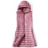 Damen-Daunenweste P1356 rosa