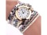 Damen-Diamantarmbanduhr J2823 golden