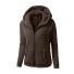 Damen-Fleecejacke J3093 braun