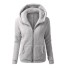 Damen-Fleecejacke J3093 grau