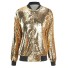 Damen Frühlingsjacke P1895 golden