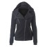 Damen Herbstjacke J3258 dunkelgrau