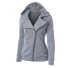 Damen Herbstjacke J3258 grau