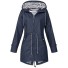 Damen Herbstjacke P1389 dunkelblau