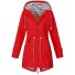 Damen Herbstjacke P1389 rot