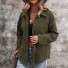 Damen Herbstjacke P2347 armeegrün