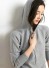 Damen-Hoodie A2127 grau