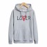 Damen-Hoodie B28 grau