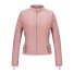 Damen-Kunstlederjacke P1541 rosa