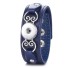 Damen-Lederarmband H671 dunkelblau