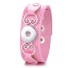 Damen-Lederarmband H671 rosa