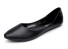 Damen-Lederballerinas Erin J1113 schwarz