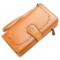 Damen-Lederbrieftasche J98 orange