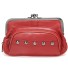 Damen-Lederbrieftasche M349 rot