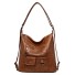 Damen-Lederhandtasche M1064 braun