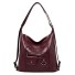 Damen-Lederhandtasche M1064 weinrot