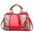 Damen-Lederhandtasche M1089 rot