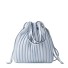 Damen-Lederhandtasche M1093 hellblau