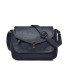 Damen-Lederhandtasche M1112 dunkelblau