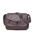 Damen-Lederhandtasche M1112 dunkelviolett