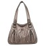 Damen-Lederhandtasche M1127 bronze