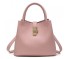 Damen-Lederhandtasche M1185 rosa