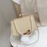 Damen-Lederhandtasche M1198 beige