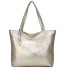 Damen-Lederhandtasche M1205 golden