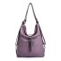 Damen-Lederhandtasche M1242 hellviolett