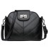 Damen-Lederhandtasche M1268 schwarz