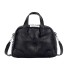 Damen-Lederhandtasche M1282 schwarz