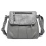 Damen-Lederhandtasche M1300 grau