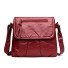 Damen-Lederhandtasche M1300 weinrot