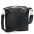 Damen-Lederhandtasche M1307 schwarz