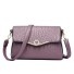 Damen-Lederhandtasche M1314 hellviolett