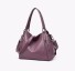 Damen-Lederhandtasche M1320 hellviolett